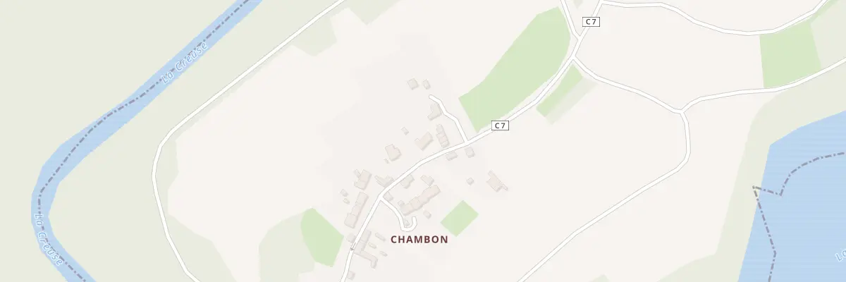 Plan du 10 Chambon à Champsanglard