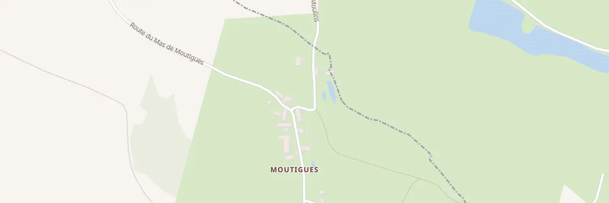 Plan du 5628F Mas de Moutigues à Laramière