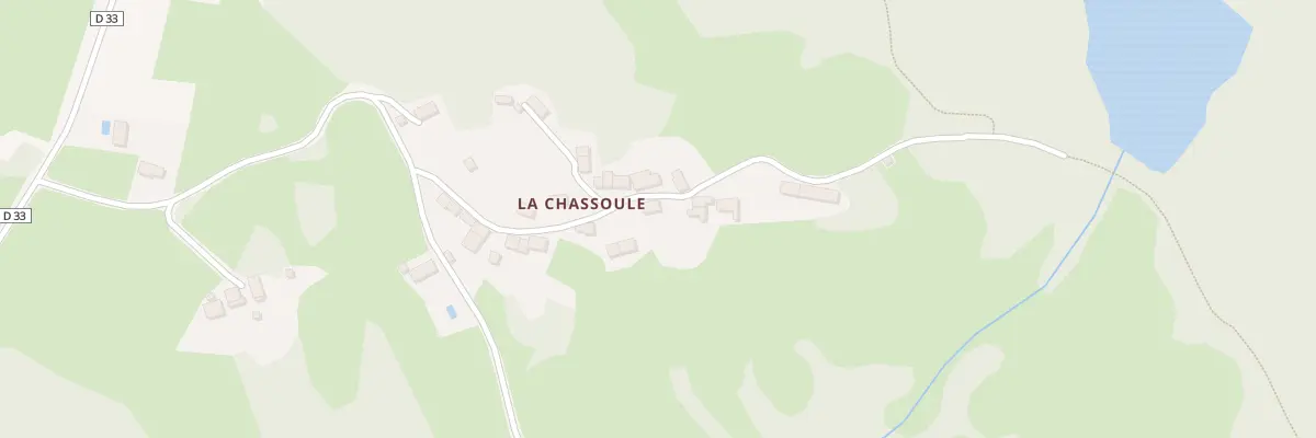 Plan du 11 La Chassoule à Sardent