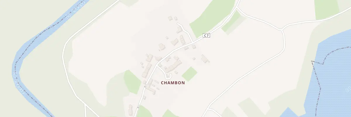 Plan du 11 Chambon à Champsanglard