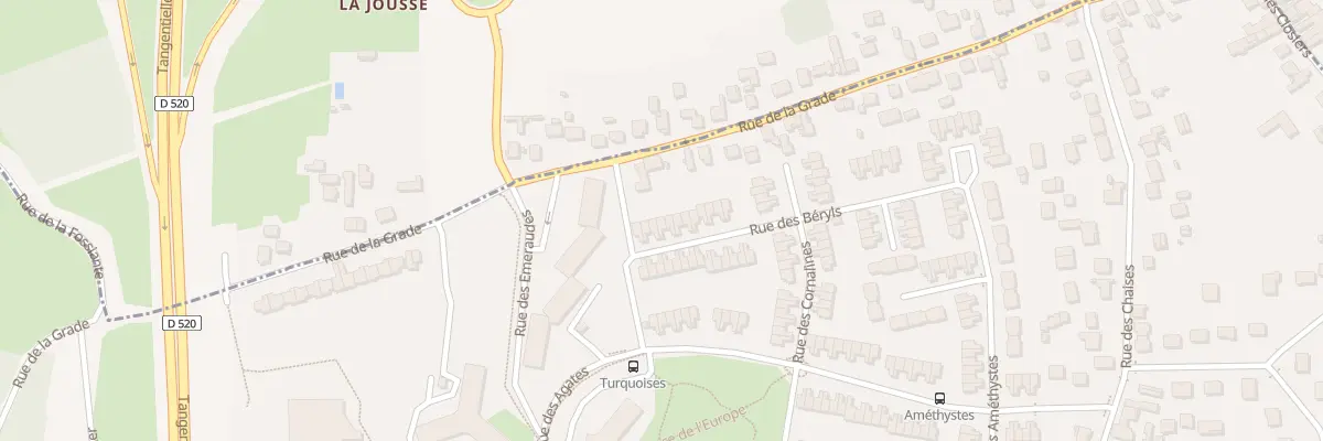 Plan du 50 Rue des Beryls à Saint-Jean-de-la-Ruelle