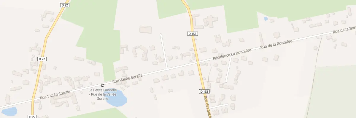 Plan du 3B Rue Vallee Surelle à Lalandelle