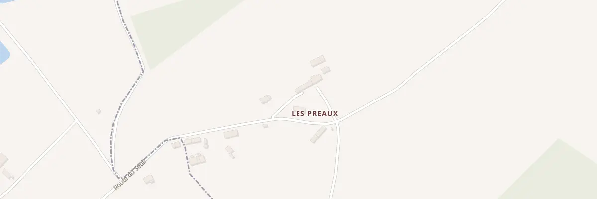 Plan du 5226 Les Preaux à Montipouret