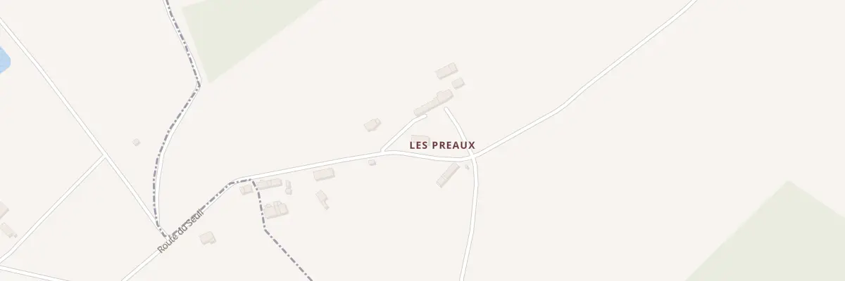 Plan du 5173 Les Preaux à Montipouret