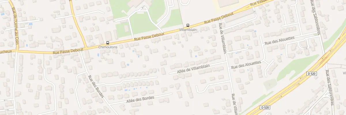 Plan du 1131 Rue Passe Debout à Saran