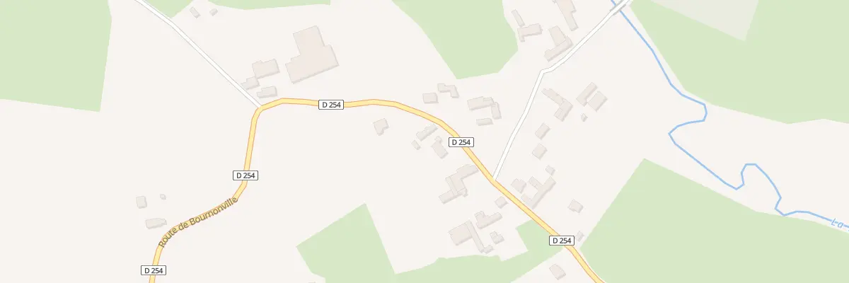 Plan du 55 Rte de Bournonville à Selles