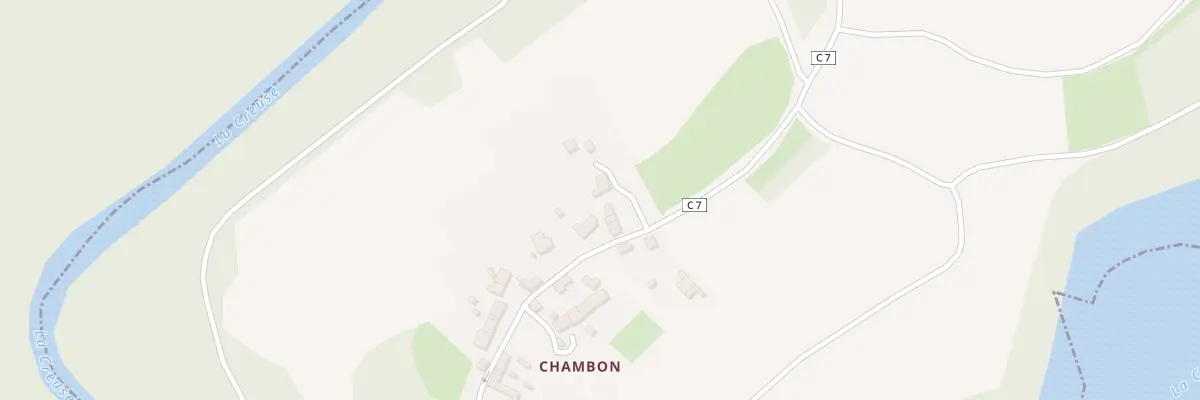 Plan du 8 Chambon à Champsanglard