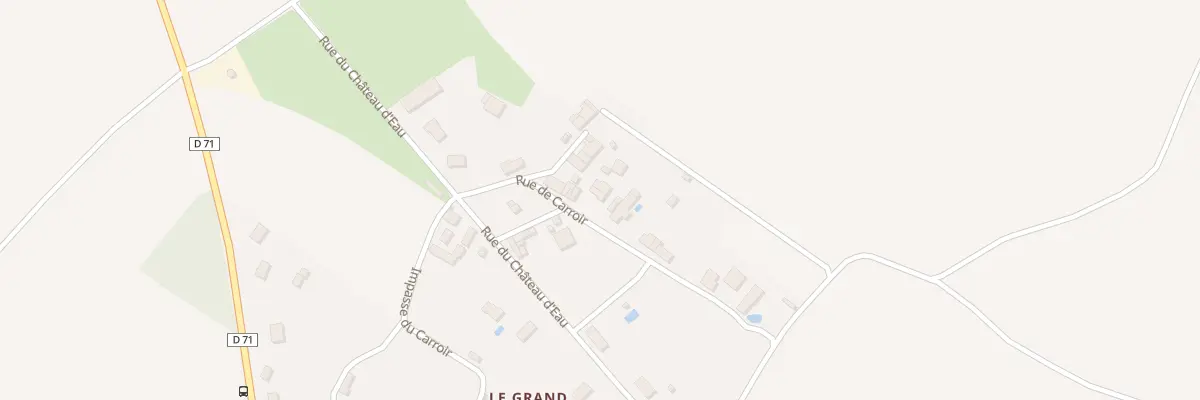 Plan du 5100 Le Grand Villemongin à Mâron