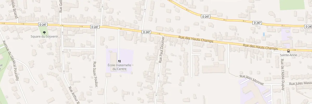 Plan du 6 Rue Paul Doumer à Coulogne