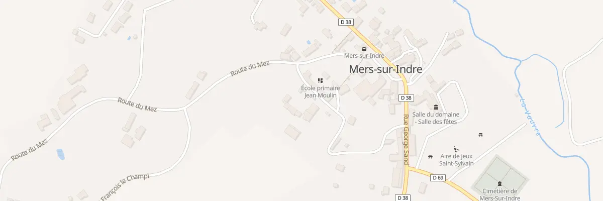 Plan du 5 All de la Crapaudine à Mers-sur-Indre