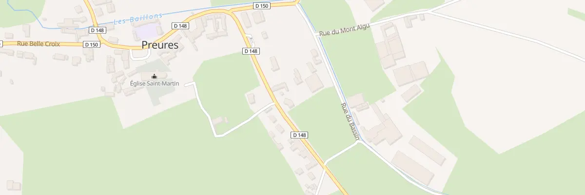 Plan du 9 Rue d’Hucqueliers à Preures