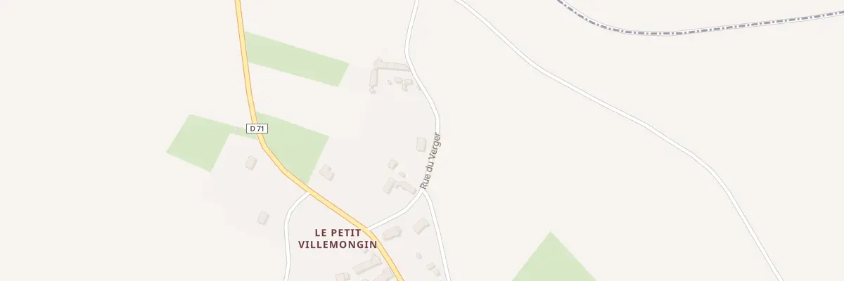 Plan du 5801 Le Petit Villemongin à Sassierges-Saint-Germain