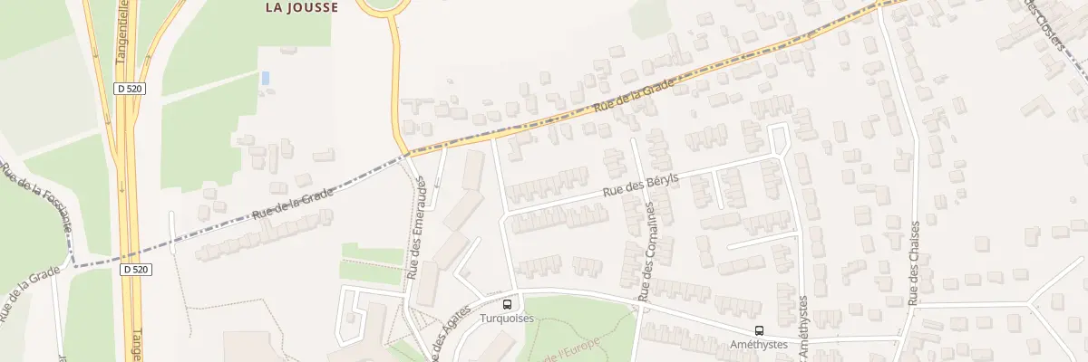 Plan du 46 Rue des Beryls à Saint-Jean-de-la-Ruelle