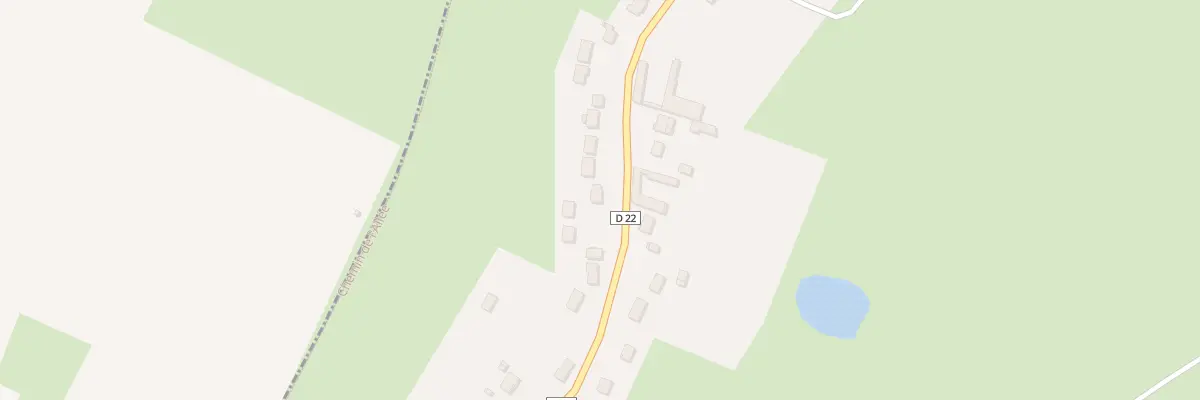 Plan du 19 Rue des Clerets à Saint-Aubin-en-Bray