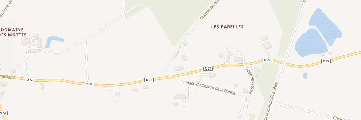 Plan du 31 Rue George Sand à Saint-Denis-de-Jouhet