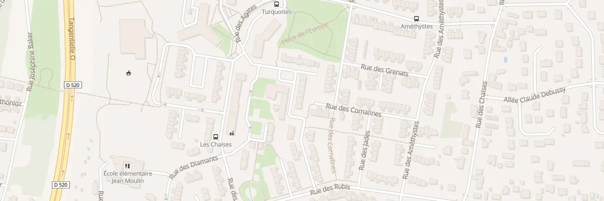 Plan du 20 Rue des Turquoises à Saint-Jean-de-la-Ruelle