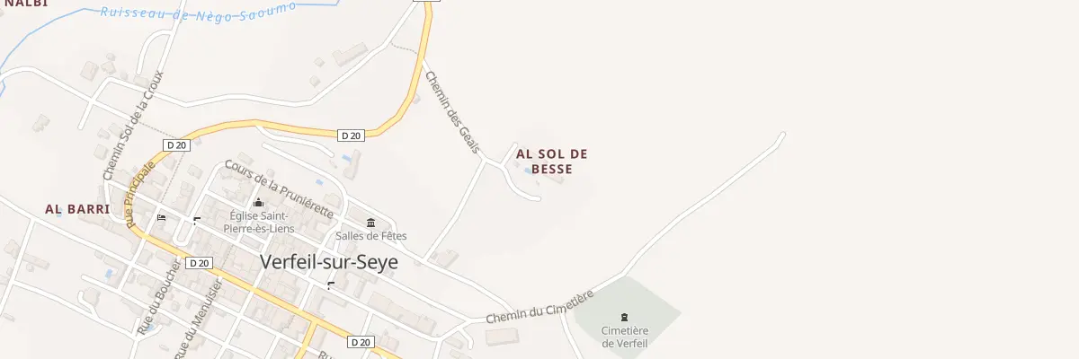 Plan du 5285 Al Sol de Besse à Verfeil