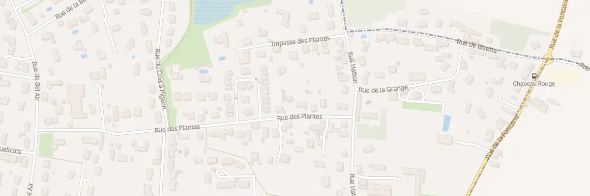 Plan du 12 Rue des Plantes à Saint-Pryvé-Saint-Mesmin