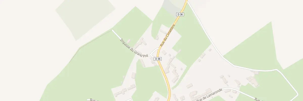Plan du 2 Imp du Grand Pre à Bettembos
