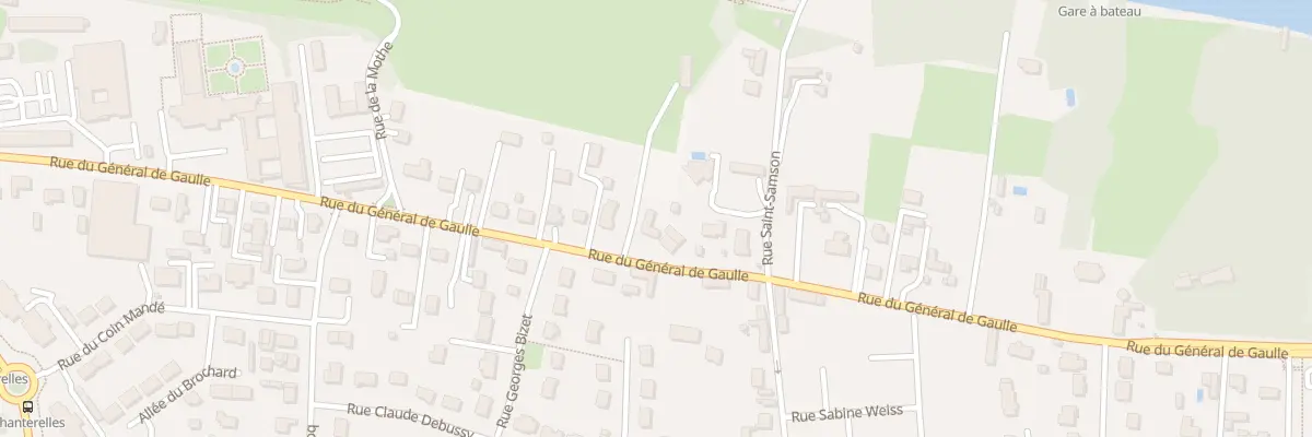 Plan du 1638 Rue du Gen de Gaulle à Olivet