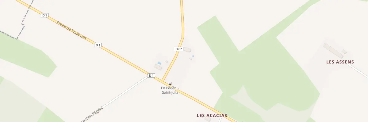 Plan du 15A En Beret à Saint-Julia