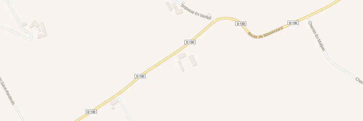 Plan du 5046 Verfeil à Algans