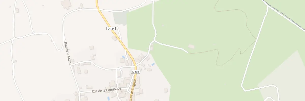 Plan du 64 Che des Poujols à Glanes