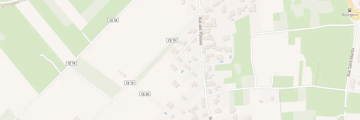 Plan du 200 Rue des Plaisses à Olivet