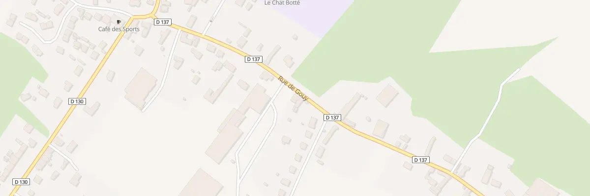 Plan du 266 Rue de Gouy à Campagne-lès-Hesdin