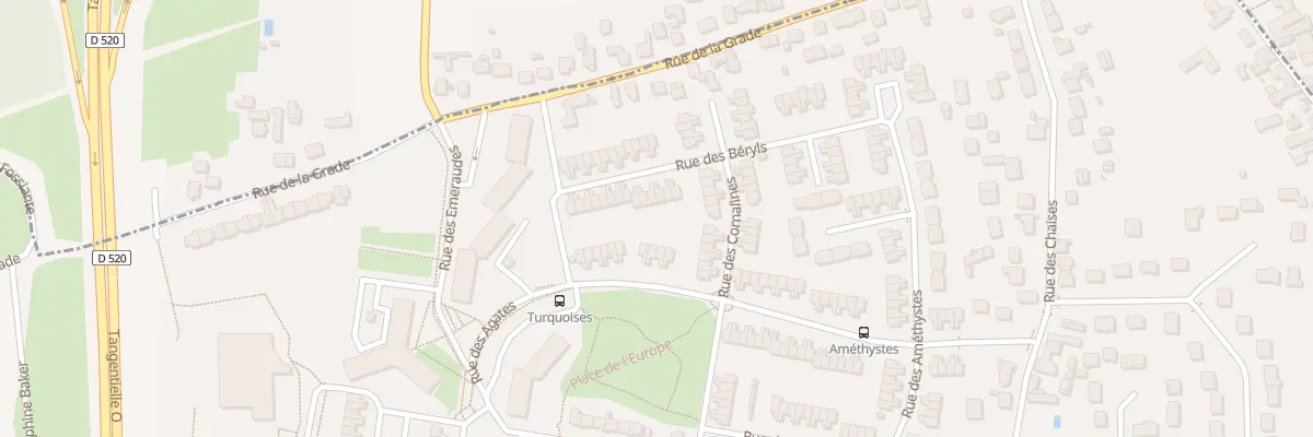 Plan du 27 Rue des Beryls à Saint-Jean-de-la-Ruelle