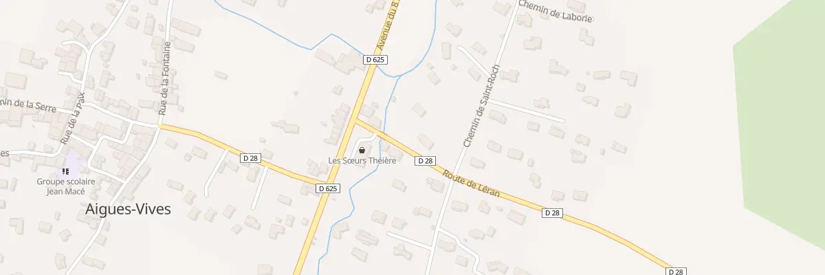 Plan du 3 Rte de Léran à Aigues-Vives