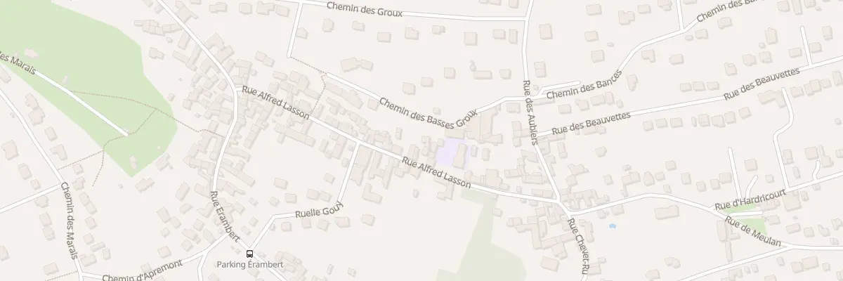 Plan du 24 Rue Alfred Lasson à Mézy-sur-Seine