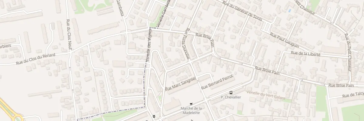 Plan du 37 Rue Porte Dunoise à Orléans