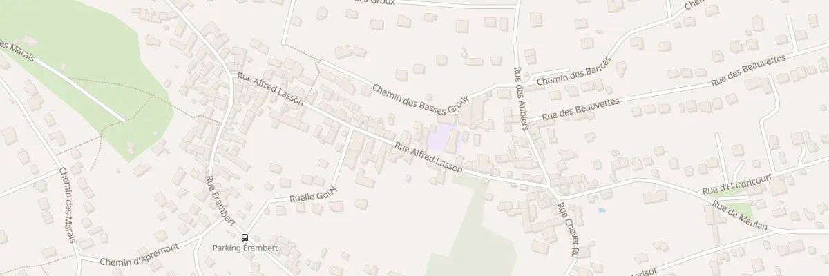 Plan du 22 Rue Alfred Lasson à Mézy-sur-Seine