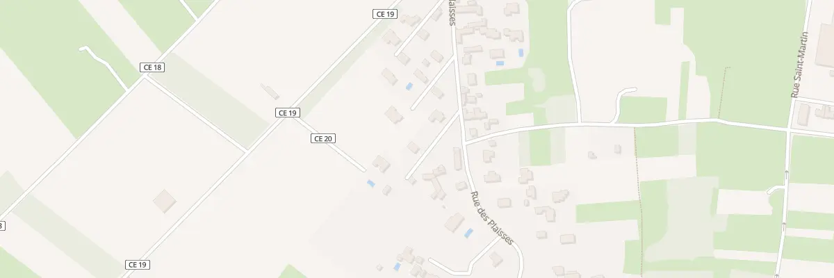 Plan du 342 Rue des Plaisses à Olivet