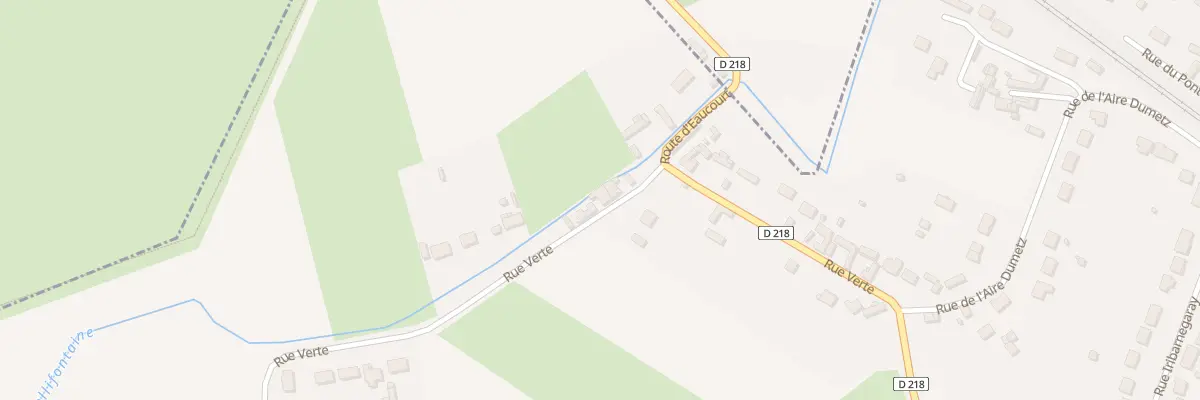 Plan du 46 Rue Verte à Érondelle