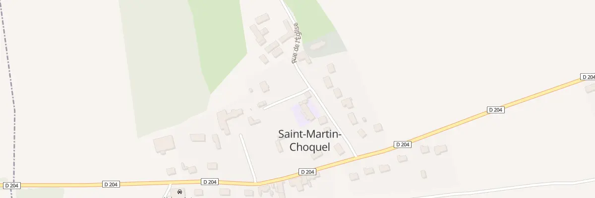 Plan du 9 Rue de l’Eglise à Saint-Martin-Choquel