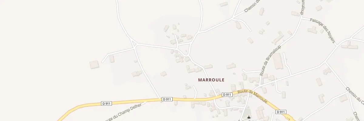 Plan du 5203 Marroule à Martiel