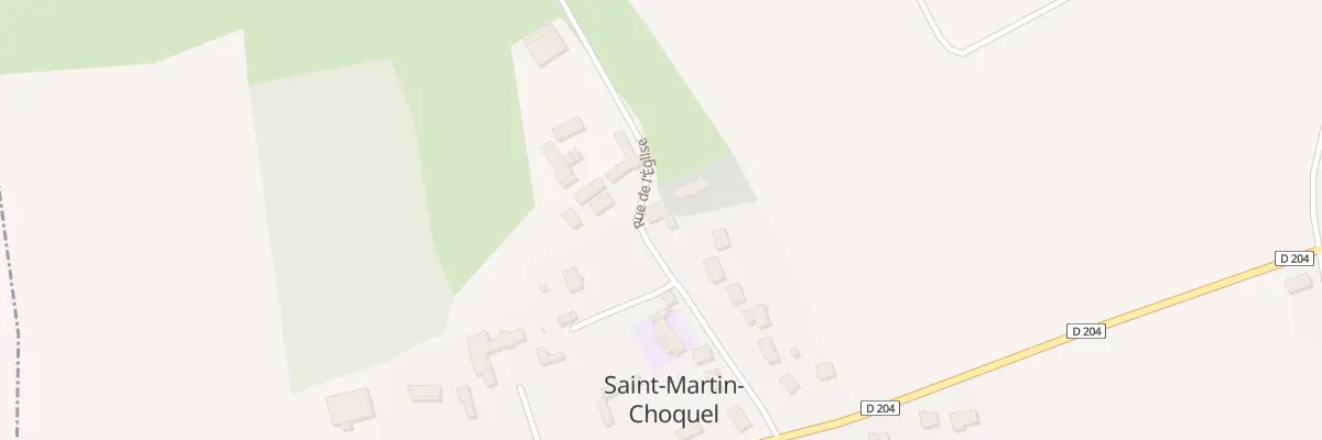 Plan du 14 Rue de l’Eglise à Saint-Martin-Choquel