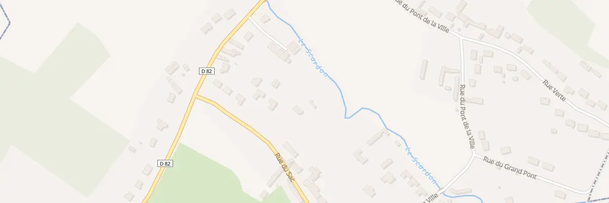 Plan du 16 Rue du Sac à Caours