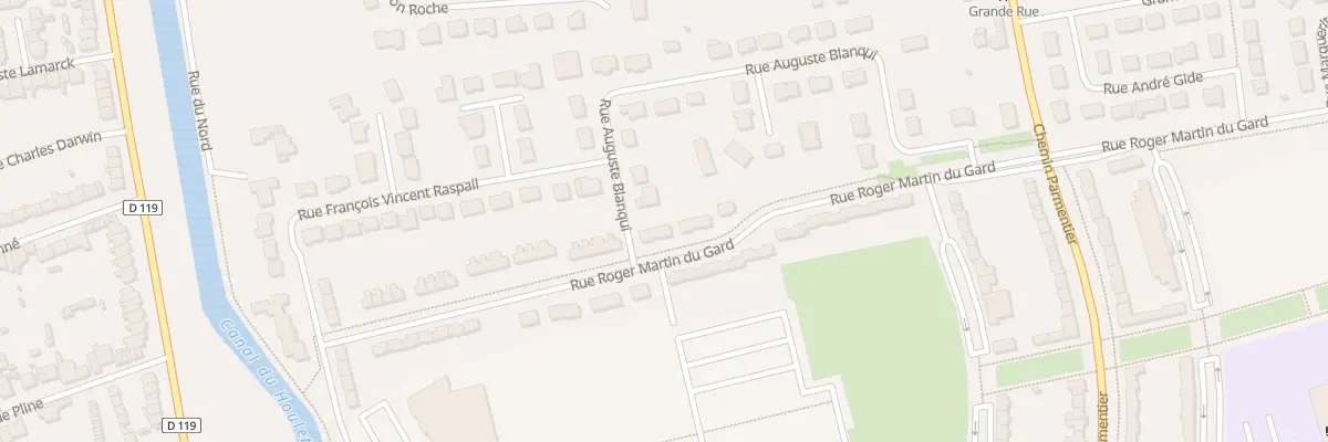 Plan du 243 Rue Roger Martin du Gard à Calais