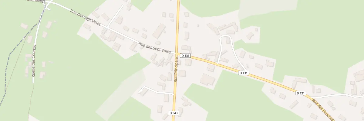 Plan du 72 Rte Principale à Zoteux