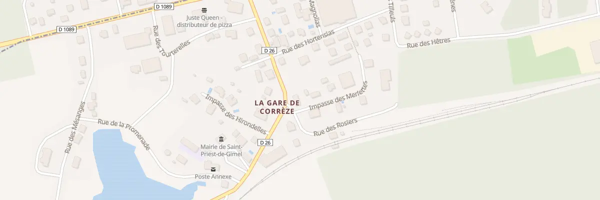 Plan du 15 Rte des Etangs à Saint-Priest-de-Gimel
