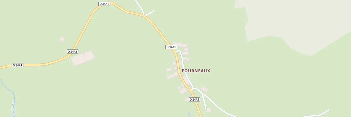 Plan du 11 Fourneaux à Vidaillat