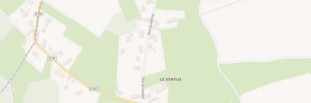 Plan du 160 Le Ventus à Alembon