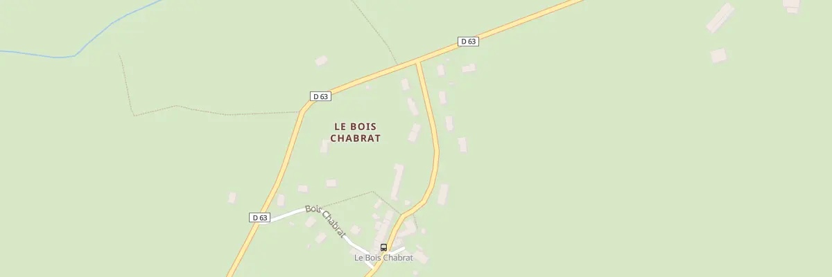 Plan du 8 Bois Chabrat à Saint-Fiel
