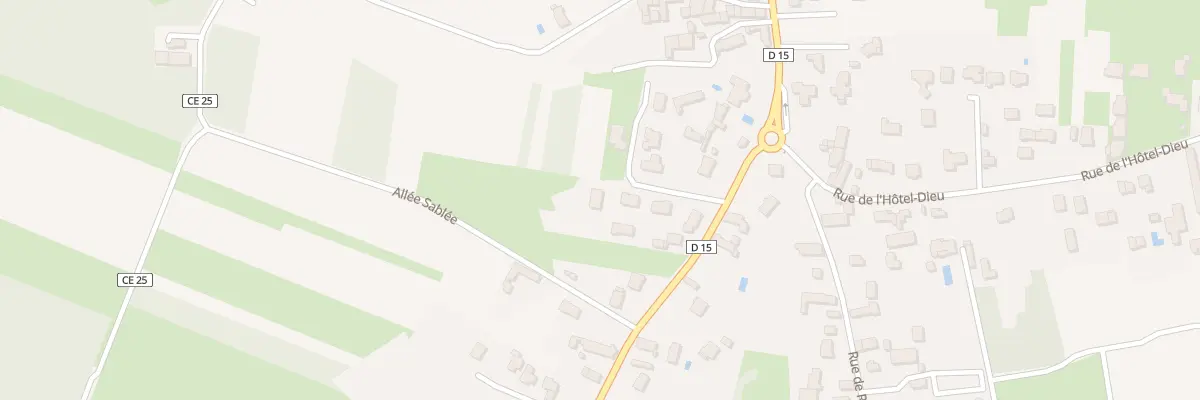 Plan du 2552 Rue Paulin Labarre à Olivet