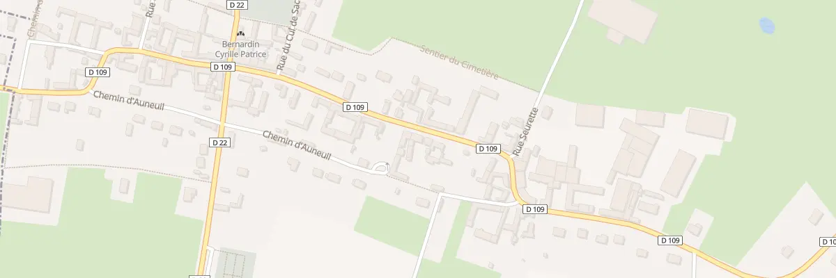 Plan du 20B Gr Grande Rue à Saint-Aubin-en-Bray