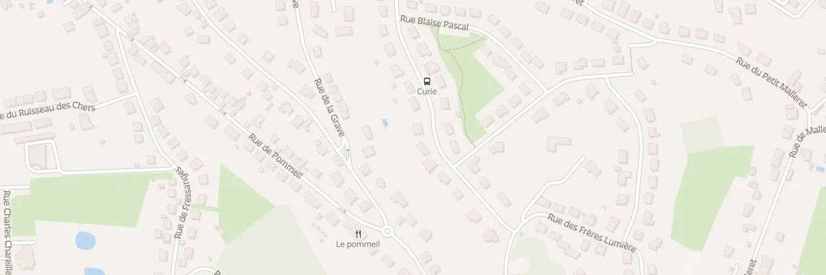 Plan du 19 Rue Pierre et Marie Curie à Guéret