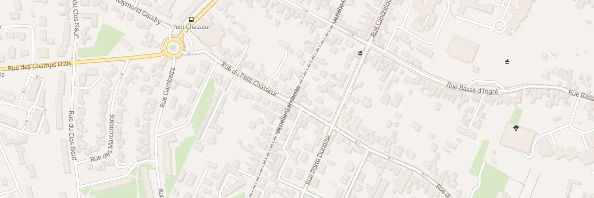 Plan du 108 Rue du Petit Chasseur à Orléans